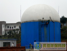 雙膜柔性氣柜結構簡單維護少